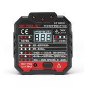 Измерительное оборудование тестер розеток и узо kt 106d "proline" | 79136 | квт выгодная цена