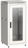 Шкафы и стойки телекоммуникационные 19 шкаф сетевой 19" linea n 28u 600х800 мм стеклянная передняя дверь серый | ln35-28u68-g | itk выгодная цена