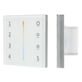 Ленты светодиодные панель sens smart-p38-mix white (230v, 4 зоны, 2.4g) | 027118 | arlight выгодная цена