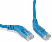 Патч-корды патч-корд pc-apm-utp-rj45/r45-rj45/r45-c5e-3m-lszh-bl u/utp угловой, правый 45°-правый 45°, cat.5e, lszh, 3 м, синий | 232780 | hyperline выгодная цена