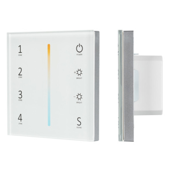 1Ленты светодиодные панель sens smart-p38-mix white (230v, 4 зоны, 2.4g) | 027118 | arlight выгодная цена