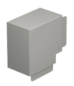 Кабельные каналы крышка плоского угла кабельного канала wdk 100x130 мм (пвх,серый) (wdk hf100130gr) | 6024637 | obo bettermann выгодная цена