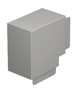 1Кабельные каналы крышка плоского угла кабельного канала wdk 100x130 мм (пвх,серый) (wdk hf100130gr) | 6024637 | obo bettermann выгодная цена