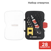 Инструмент ручной набор отверток 28 предметов | 12-4772 | rexant выгодная цена