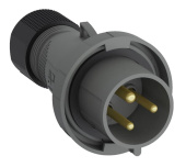Разъемы промышленные вилка кабельная easy&safe 232ep1w, 32а, 2p+e, ip67, 1ч|2cma101093r1000| abb выгодная цена