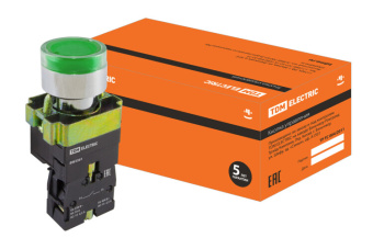 1Кнопки, светосигнальные лампы и кнопочные посты кнопка bw3361 с подсветкой зеленый 1з | sq0704-0054 | tdm выгодная цена