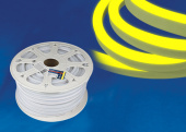 Ленты светодиодные лента светодиодная 220в ip67 neon 50 м желтый свет uls-n21-2835-120led лента /m-8mm-ip67-220v-8w/m-50m-yellow | ul-00003769 | uniel выгодная цена