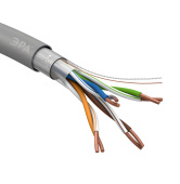 Кабель витая пара (UTP, FTP) f/utp-cu эра кабель витая пара f/utp 4x2x24 awg cat5e cu pvc 305 м | б0044688 | эра выгодная цена