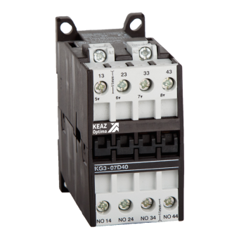 1Коммутационная аппаратура контактор optistart kg3-07a40-24dc | 117274 | кэаз выгодная цена