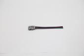 Ленты светодиодные аксессуар коннектор для светодиодной 4pin with wire for varton led strip rgb 10mm ( strip connection to supply power) | v4-r0-70.0024.str-0002 | varto выгодная цена