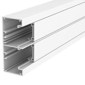 Кабельные каналы кабельный канал rapid 45-2 (с крышкой) 53x130x2000 мм (алюминий,белый) (ga-53130rw) | 6112500 | obo bettermann выгодная цена