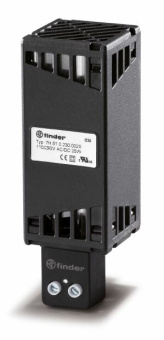 1Реле щитовые электронагреватели; электропитание 110…250в ac/dc; тепловая мощность 25вт; установка на рейку 35мм | 7h5102300025 | finder выгодная цена