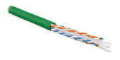 Кабель витая пара (UTP, FTP) кабель витая пара uutp4-c6-s23-in-lszh-gn-305(305м)u/utp,кат.6,4п.(23awg),одн.solid),с разд.,lszh,нг(с)-hf,–20°c–+75°c,зел. | 251946 | hyperline выгодная цена