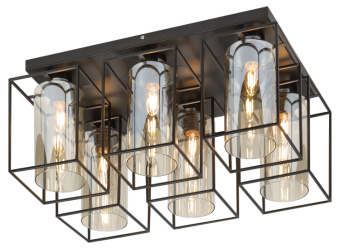 1Светильники (Осветительные приборы) светильник потолочный leonie 5081-306 6 * е27 40 вт лофт - кантри | б0051232 | rivoli выгодная цена