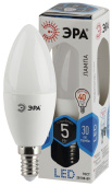 Лампы (источники света) лампа светодиодная стандарт led b35-5w-840-e14 (диод, свеча, 5вт, нейтр, e14) | б0047932 | эра выгодная цена