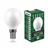 Лампы (источники света) лампа светодиодная sbg4507 7w 2700k 230v e14 g45 | 55034 | saffit выгодная цена