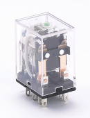 Реле промежуточное реле 2 конт. с инд. led 5а 12в dc пр-1 | 23219dek | dekraft выгодная цена