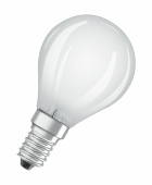 Лампы (источники света) лампа светодиодная филаментная led star р 2,5w/827 230v gl fr e14 5x2 | 4058075289673 | osram выгодная цена