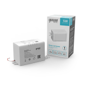 Ленты светодиодные блок питания basic 12v 5w ip67 1/250 | bt520 | gauss выгодная цена