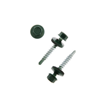 1Крепёж саморез кр св. 4,8х35 ral-6005 (тёмно-зеленый) (250 шт) - ведро ( 1,478 кг) | 127874 | tech-krep выгодная цена