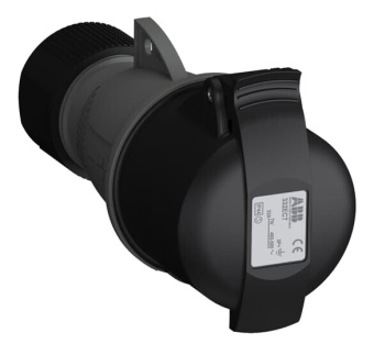 1Разъемы промышленные розетка кабельная easy&safe 332ec7,32а,3p+e,ip44,7ч|2cma102041r1000| abb выгодная цена