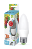 Лампы (источники света) лампа светодиодная led-свеча-standard 3.5вт 230в е27 4000к 320лм | 4690612003894 | asd выгодная цена