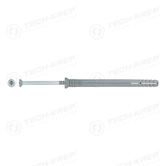 1Крепёж дюбель-гвоздь полипропилен пот. sm-l 6x80 (1000шт) - накл. ( 6,600 кг) | 125227 | tech-krep выгодная цена