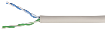 1Кабель витая пара (UTP, FTP) каб. в. п. u/utp кат. 5e 4х2х24awg solid pvc серый | lc1-c5e04-111-100 | itk выгодная цена