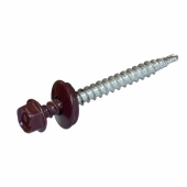 Крепёж саморез кр св. 4,8х51 ral-3005 (винно-красный) (200 шт) - ведро ( 1,462 кг) | 127876 | tech-krep выгодная цена
