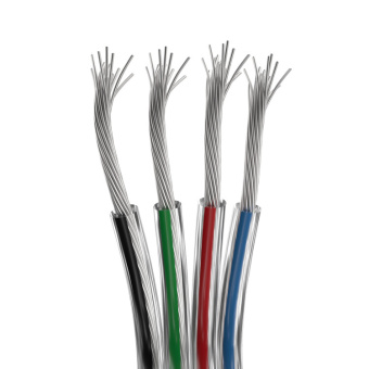 1Ленты светодиодные шлейф питания arl-20awg-clear-4wire-cu (arlight, -) | 034963 | arlight выгодная цена