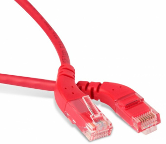 1Патч-корды патч-корд pc-apm-utp-rj45/l45-rj45/l45-c6-1m-lszh-rd u/utp угловой, левый 45°-левый 45°, cat.6, lszh, 1 м, красный | 232974 | hyperline выгодная цена