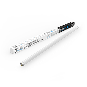 1Лампы (источники света) лампа светодиодная elementary t8 10w 800lm 6500k g13 600mm стекло поворотная led 1/30 | 93030-r | gauss выгодная цена