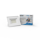 Прожекторы прожектор светодиодный led 50w ip65 6500к белый | 613120350 | gauss выгодная цена