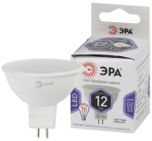 Лампы (источники света) лампа светодиодная std led mr16-12w-860-gu5.3 gu5.3 12 вт софит холодный дневной свет | б0057155 | эра выгодная цена