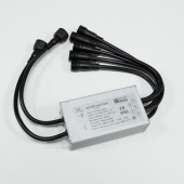 Ленты светодиодные коннектор питания ard-pro-dmx rgbw (24v, 5x190pix) (ardecoled, закрытый) | 032275 | arlight выгодная цена