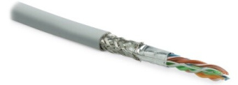 1Кабель витая пара (UTP, FTP) кабель витая пара sfutp4-c5e-s24-in-lszh-gy-305 (305м) sf/utp,к.5e,4п.(24awg),одн.(solid),экр.-ф.+мед.опл.,lszh,–20°c–+75°c,сер. | 246264 | hyperline выгодная цена