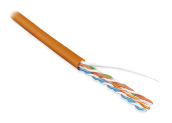 1Кабель витая пара (UTP, FTP) кабель витая пара uutp4-c5e-s24-in-pvc-or-305(305м)неэкран.u/utp,кат.5e,4пары(24awg),однож.(solid),pvc,-20°c– +75°c,оранжевый | 42016 | hyperline выгодная цена