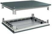 Шкафы, боксы и аксессуары комплект, крыша и основание, для шкафов cqe, 1000 x 1000 мм | r5ktb1010 | dkc выгодная цена