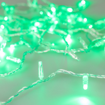 1Ленты светодиодные светодиодная гирлянда ard-string-classic-1000-clear-100led-pulse green (230v, 7w) (ardecoled, ip65) | 031640 | arlight выгодная цена