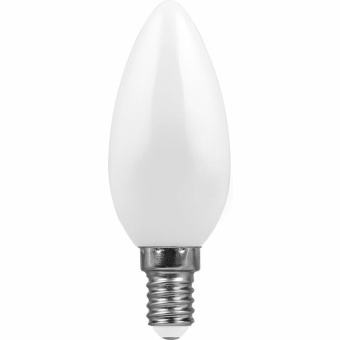 1Лампы (источники света) лампа светодиодная lb-58 (5w) 230v e14 2700k филамент c35 матовая | 25647 | feron выгодная цена