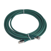 Шкафы и стойки телекоммуникационные 19 коммутационный шнур rj 45 - категория 6а - s/ftp - lszh - экранированный - 5 м - зеленый | 051869 | legrand выгодная цена