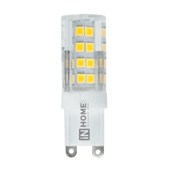1Лампы (источники света) лампа светодиодная led-jcd-vc 3вт 230в g9 4000к 260лм | 4690612019864 | in home выгодная цена