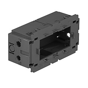 1Кабельные каналы монтажная коробка двойная modul45 71gd13 140x76x51мм (полиамид,серый) (71gd13) | 6288583 | obo bettermann выгодная цена