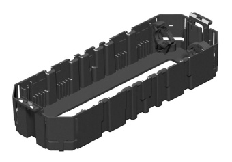 1Системы для прокладки кабеля в полах монтажная коробка gb3 bl с большим отверстием 208x76x36 мм (полиамид,черный) | 7407332 | obo bettermann выгодная цена