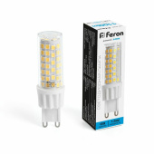 Лампы (источники света) лампа светодиодная, (13w) 230v g9 6400k jcd, lb-436 | 38154 | feron выгодная цена