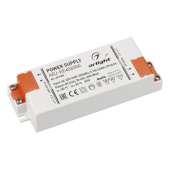 Ленты светодиодные блок питания arj-ke40600a (24w, 600ma, pfc) | 021382 | arlight выгодная цена