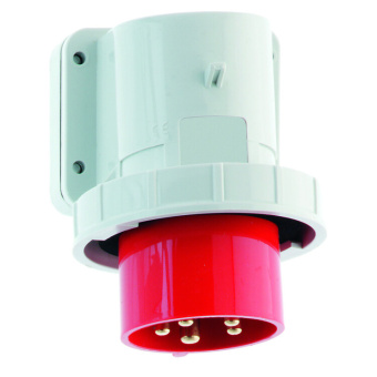 1Разъемы промышленные вилка настенная 32a 5p 400v 6h ip67 quick-connect фланец 75 x 90 i 26055-bals i bals выгодная цена