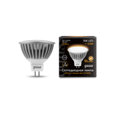 Лампы (источники света) лампа светодиодная led 5вт gu5.3 12в 2700к mr16 | 201505105 | gauss выгодная цена