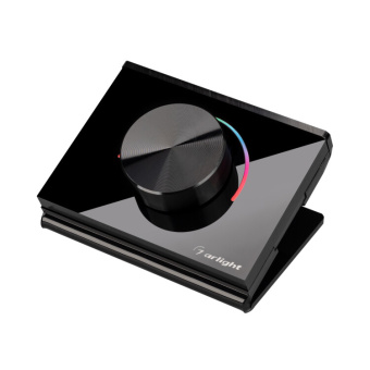 1Ленты светодиодные панель rotary smart-p100-rgb black (3v, 2.4g) (arlight, ip20 пластик, 5 лет) | 031957 | arlight выгодная цена