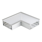 Ленты светодиодные угол s2-linia94-f-l90 прямой (arl, металл) | 021282 | arlight выгодная цена